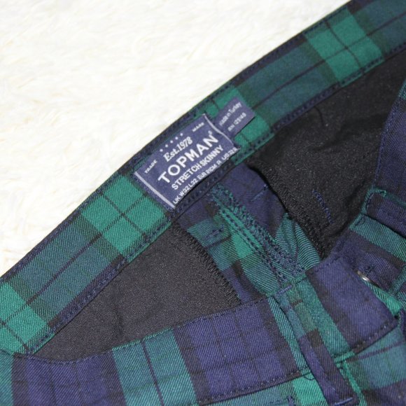 Topman watch check skinny  pants - Picture 3 of 4